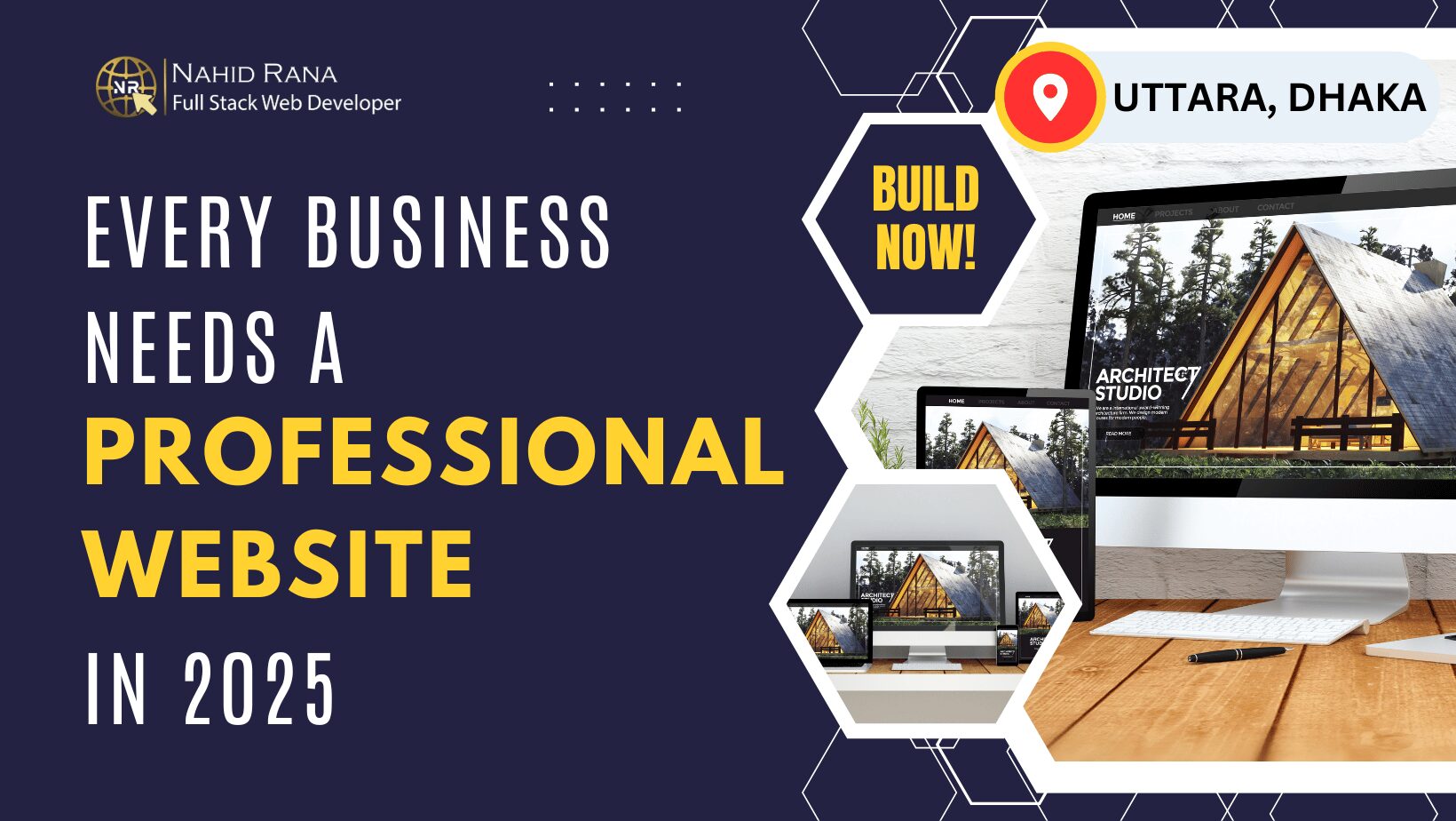 Professional Website in Uttara business by Nahid Rana